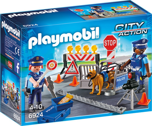Playmobil Control De Policia 6924