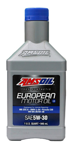 Aceite Amsoil 5w30 Europeo 100% Sintético Premium 946 Ml