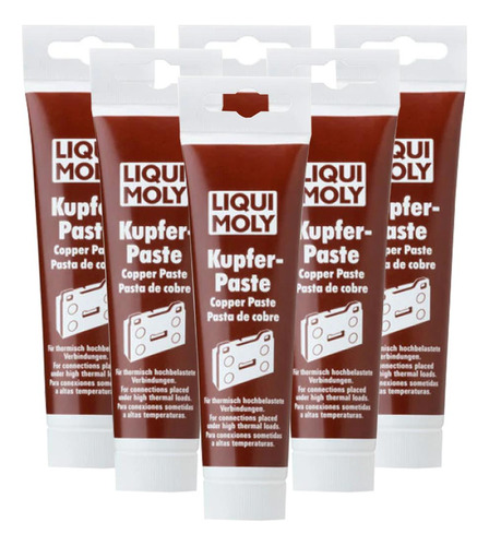 Liqui Moly Grasa Cobre Pasta Contra Chirrido Frenos 6 Pzas