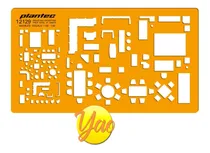 Comprar Plantilla Flexible Plantec Muebles Escalas 1:50-1:100(2129)