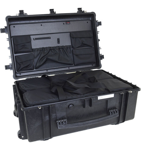 Explorer Cases 7630 Case With 2 Bag-ms And Panel-76 (black)