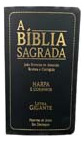 Libro Biblia Sagrada Evangelica Preta Harpa E Corinh De Alme