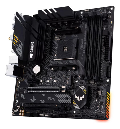 Tarjeta Madre Asus Tuf Gaming B550m-plus Wifi Ii Am4 Ddr4