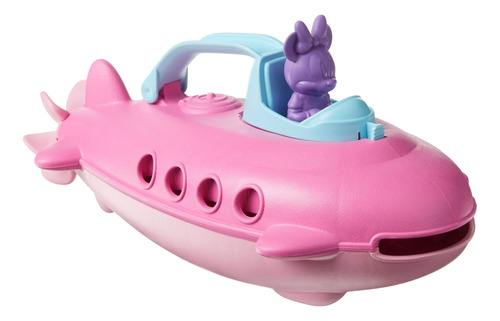Submarino De Minnie Mouse De Green Toys - Solo Camiseta Rosa