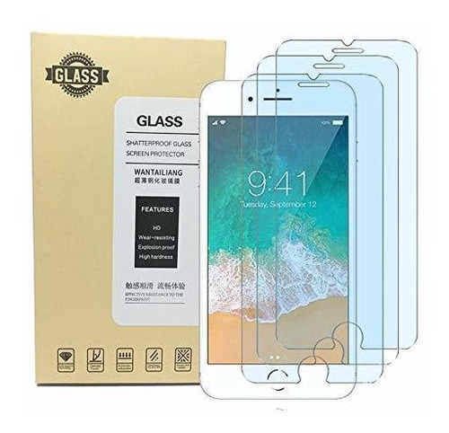 Protector De Pantalla iPhone 8 7 6s 6, Protector De Mmt5y