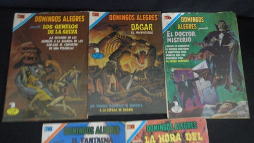 Domingos Alegres , Mini Revistas Diferentes, Novaro Aguila.