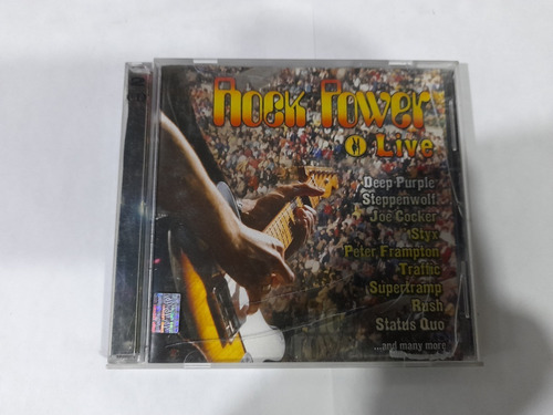 Cd Rock Power Live En Formato Cd (Usado)