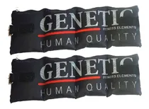 Comprar Par De Tobilleras Con Peso 1 Kilo Reforzadas Con Abrojo Genetic