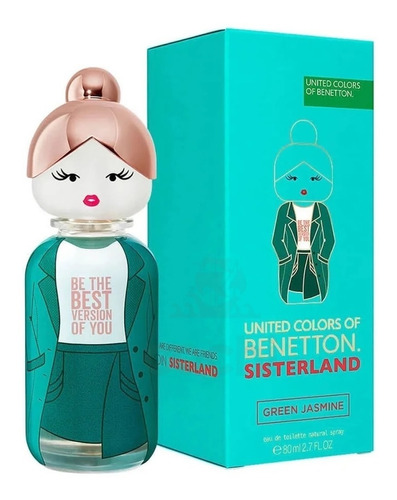 Perfume Benetton Sisterland Green Jasmine Edt 80ml