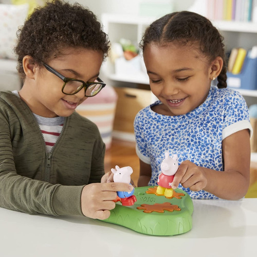Imagen 7 de 8 de Juego De Mesa Preescolar Peppa Pig Muddy Puddle Champion