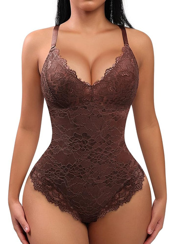 Feelingirl Lace Mujer Control De La Barriga Faja Faja Cuello