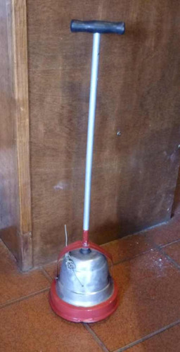 Juguete Enceradora Lustradora Aluminio Año 60 No Usa Motor (Usado)