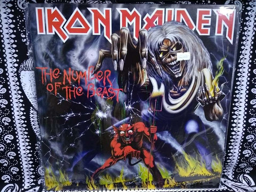 Iron Maiden - The Number Of The Beast - Metal Vinilo