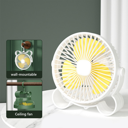 Ventilador Pequeño E Home Hook Portátil Recargable Por Usb M