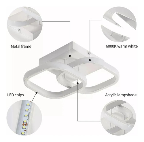 YUJU Lámpara De Techo Lampara Foco Decorativas Led Para Baño Moderna Colgante lamparas colgantes modernas Lampara Decorativa Lamparas Para Interiores Luz Negra Lamparas Techo Led