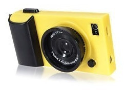 iPhone 4 4g 4s Funda Icam Amarillo Stand Correa