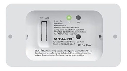 Safe T Alert Serie 85 - Alarma De Gas Propano De Monóxido De