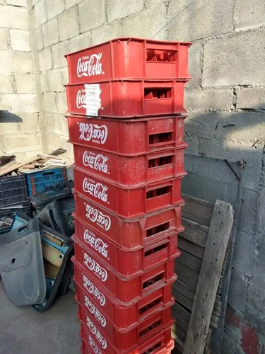 Reja De Coca Cola 1 Caja Refresquera De Plástico Sin Envases