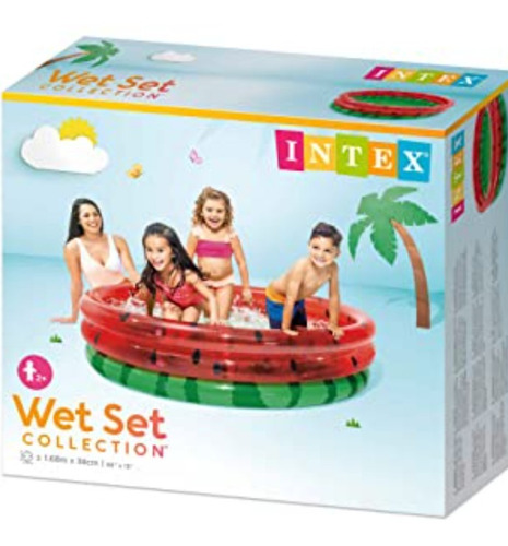 Piscina Inflable De Patilla Niña (o) Med. 1,68 X 38 Cm Intex