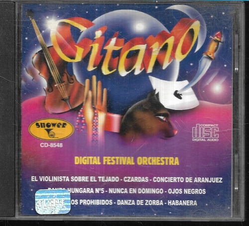 Digital Festival Orchestra Album Gitano Sello Shower Cd