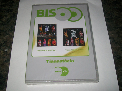 Dvd + Cd Tianastácia - Série Bis* Novo Lacrado De Fábrica