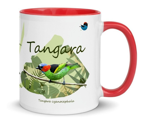 Imagem 6 de 7 de Caneca Personalizada Aves De Ubatuba (tangaras)