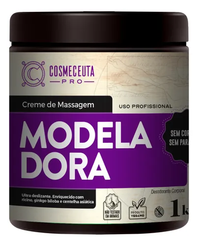 comprar Creme Massagem Modeladora Queima Gordura Localizada 1 Kg