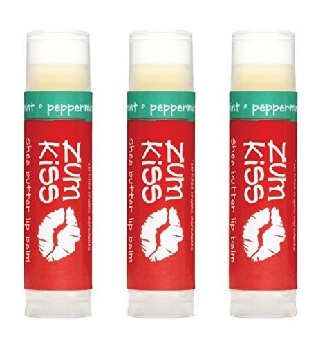 Zum Menta Beso Stick (pack De 3) Con Aceite Orgánico Certifi