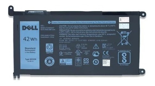 Bateria Original Dell Wdx0r 3crh3 T2jx4 Fc92n Cymgm Y3f7y C