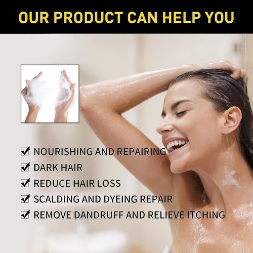 . Hair Color Shampoo, Hair Dye Shampoo For Gray Hair, Hair