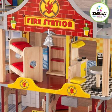 Kidkraft Juego De Bomberos Deluxe