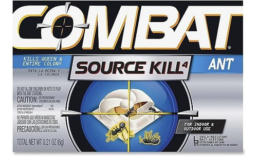 Combat Max Trampas Cebo Mata Hormigas 6gr (6 Trampas) Ant