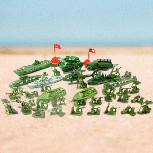 52 Piezas Figuras Juguetes Mini Diseño Playset Para B