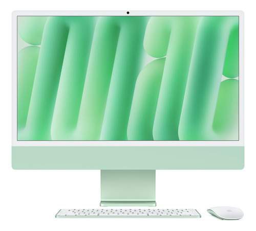 Imac 24 Retina 4.5k, Chip M4, 10 Núcleos, 256 Gb Ssd, Verde Verde