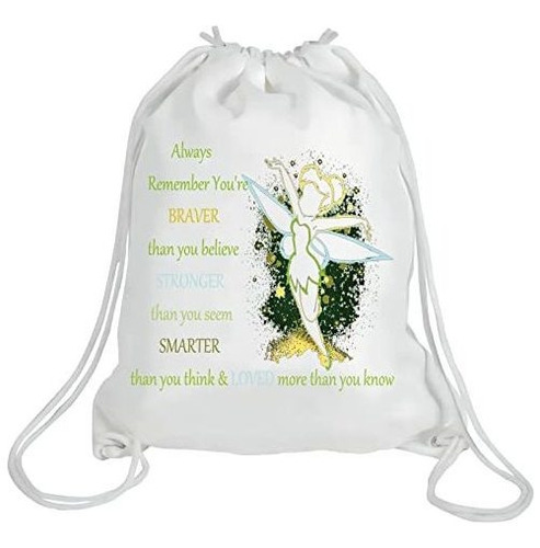 Mochila Wzmpa Pixie Dust Con Cordón, Inspirada En Los Fanáti