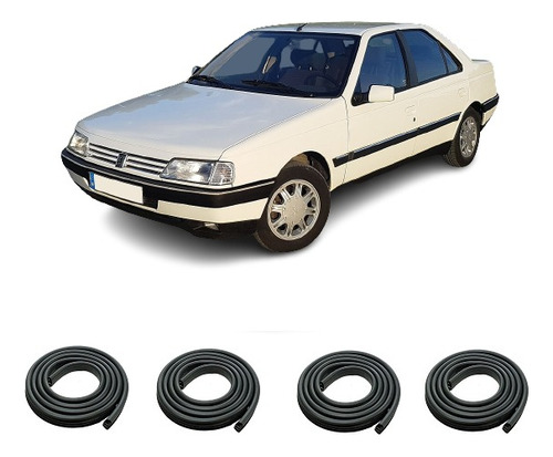 Burletes Peugeot 405 1999 Kit De 4, Puertas Delent.+trase