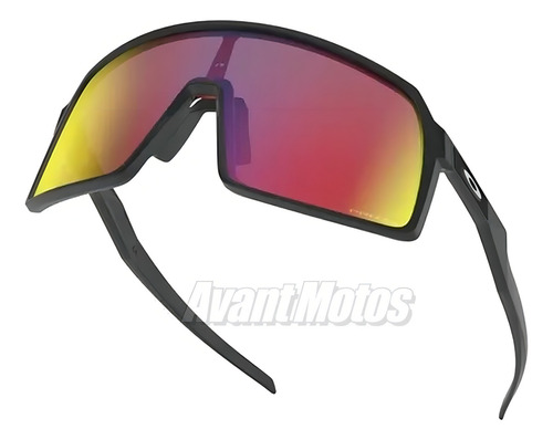 Anteojos Lentes Bici Oakley Sutro Negro Mateprizm Road Avant
