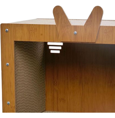 Caixa De Arranhador De Gato Em Forma De Tv De Papelão