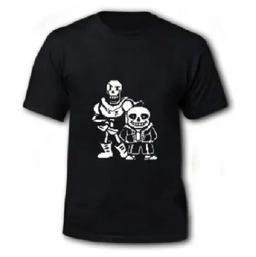 Polera De Undertale - Papyrus Y Sans Jj