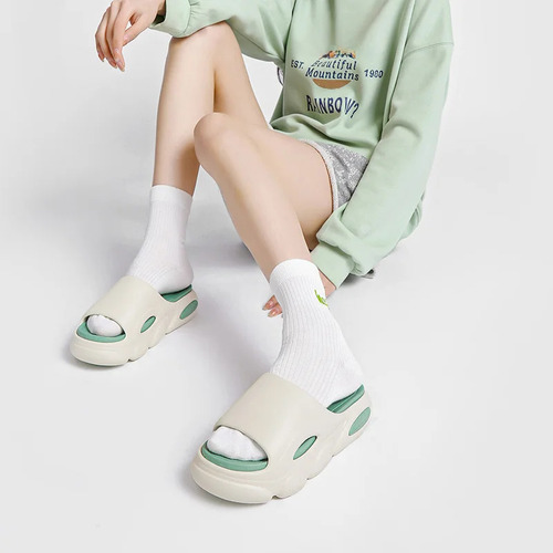 Sandalias Fukawa Con Plataforma Eva Para Mujer, Sin Cordones