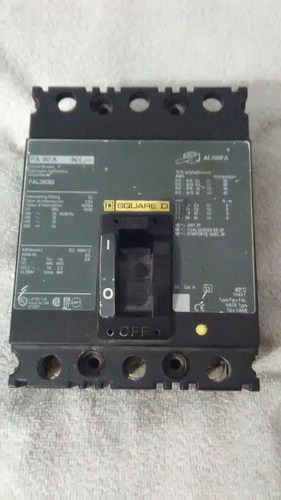 Breaker Square D De 3x80 Amp