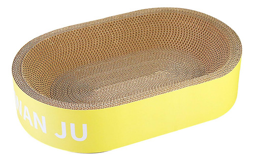 Cartón Nido Para Dormir De Cama Ovalada Salón Resistente M