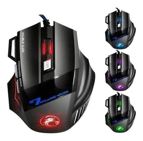 Mouse Jiexin  X7 negro