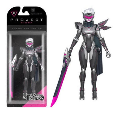 Projeto Fiora Figura League Of Legends Legacy Col Funko Lol