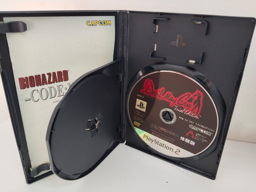 Biohazard Code Veronica Version Japonesa Y Devil May Cry Ps2 (Usado)