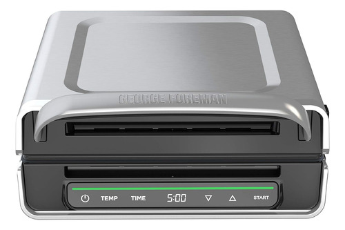 Parrilla George Foreman Familiar (4-6 Porciones)grd6090b Plateado