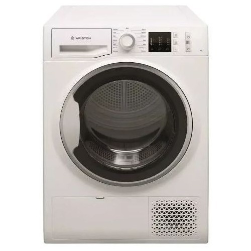 Imagen 1 de 2 de Secadora Ariston Carga Frontal Ntcm108bskag Blanco De 8kg