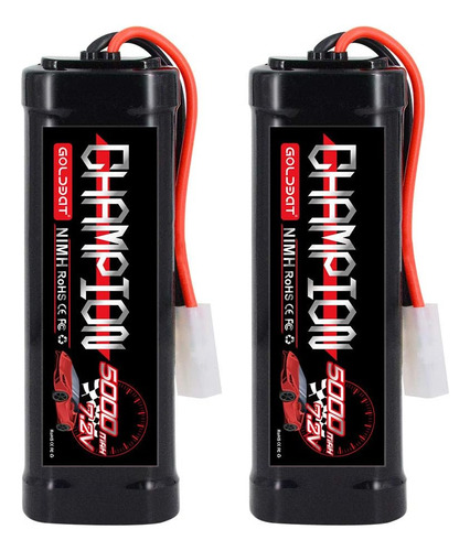 2 Baterias Goldbat 5000mah 7.2v Tamiya Para Rc Car Truck