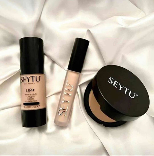 Kit Completo De Maquillaje Base Polvo Corrector