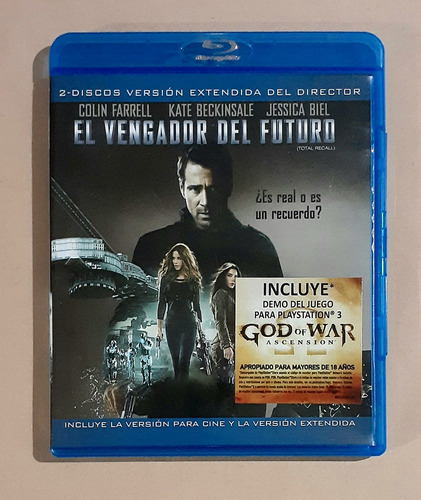 Total Recall ( El Vengador Del Futuro 2012) Blu-ray Original